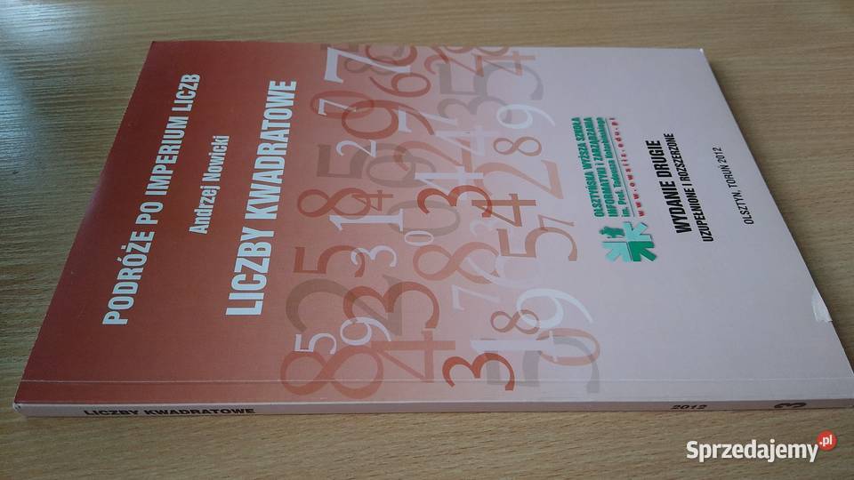Liczby kwadratowe Andrzej Nowicki Podróże
