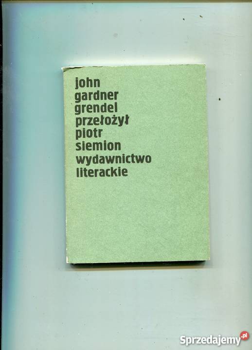 Grendel John Gardner Książki i Podręczniki Szczecin