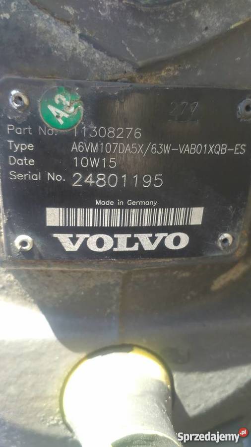 Silnik Hydrauliczny Volvo L30 L35 A6VM107DA5X świętokrzyskie Kielce