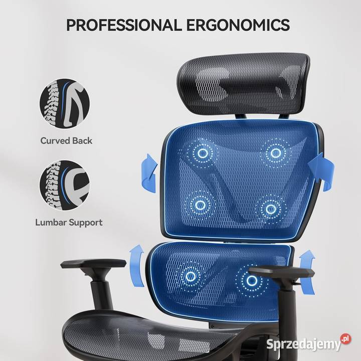 Ergonomiczne krzesło biurowe Rzeszów
