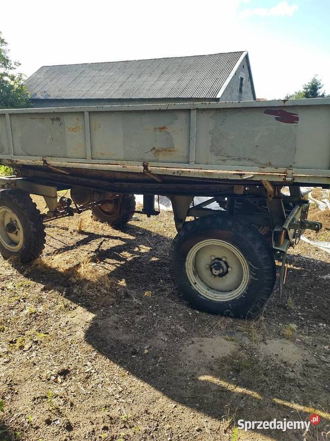 Przyczepa Autosan D 47A produkcji 1975 Nasiegniewo