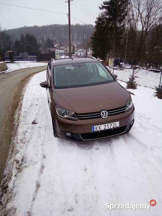 Volkswagen Touran 20 TDI nieuszkodzony Touran Kraków