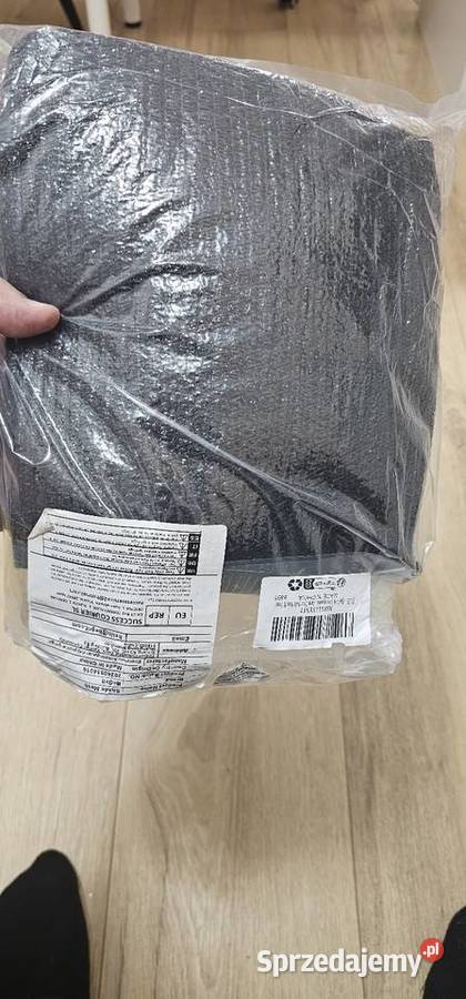 2m x 3m Czarny balkonowy ekran prywatności Łódź