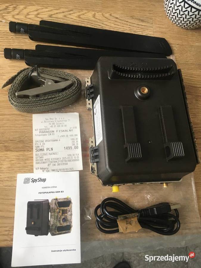 Fotopułapka B3 z modułem GSM Full HD i Szczecin sprzedam