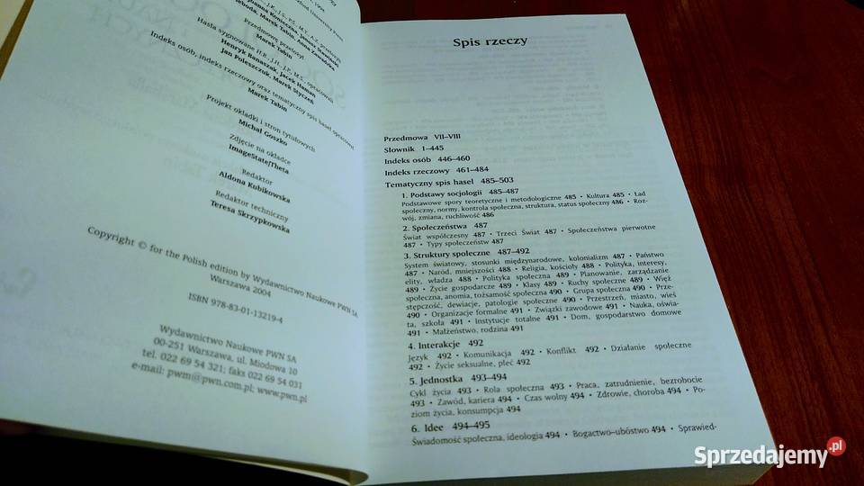 Słownik socjologii i nauk społecznych Gordon Gdańsk