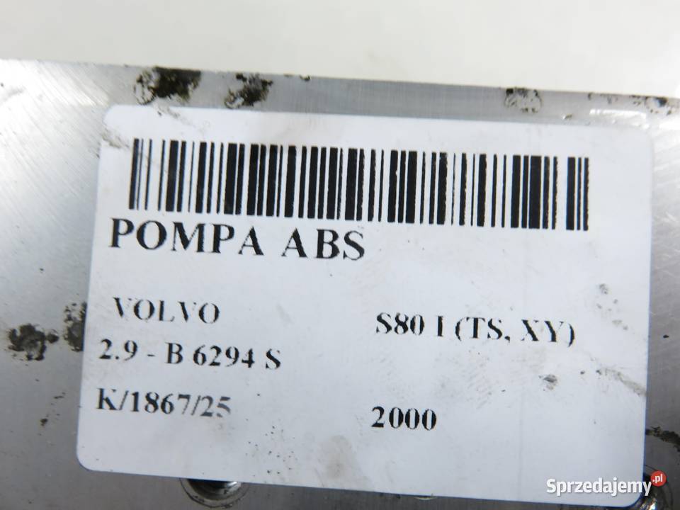 POMPA ABS VOLVO S80 I 9496931 10094704053
