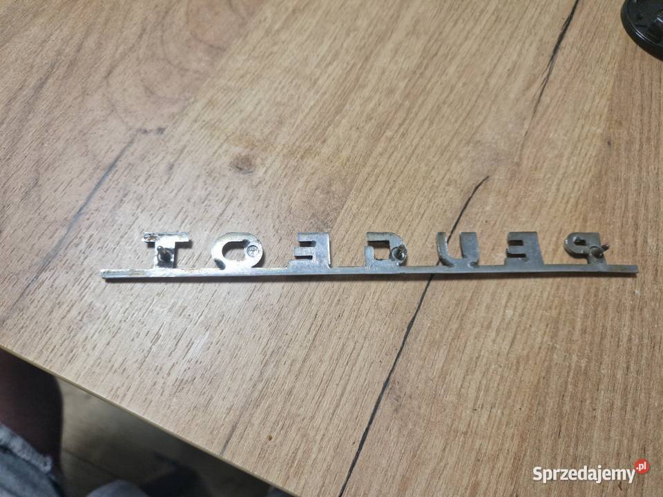 Peugeot 204 403 404 504 znak logo emblemat Legnica
