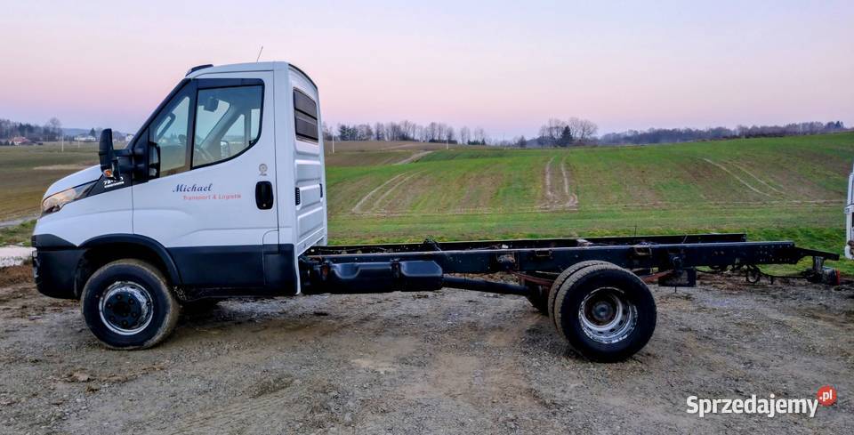 Iveco Daily 72c 170 rama do zabudowy pod kiper 170KM