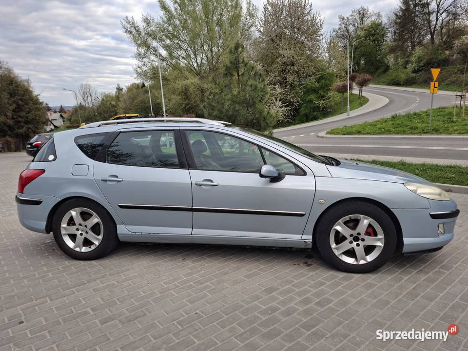 Peugeot 407 bg 20 benzyna+LPG podkarpackie Przemyśl