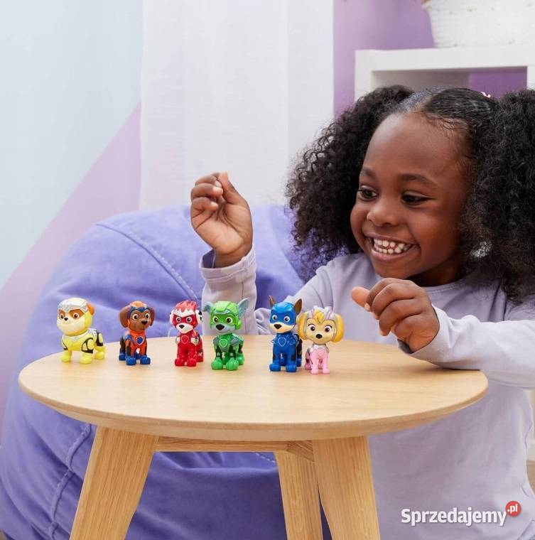 PSI PATROL MIGHTY MOVIE FILM ZESTAW 6 FIGUREK Figurki Poznań sprzedam