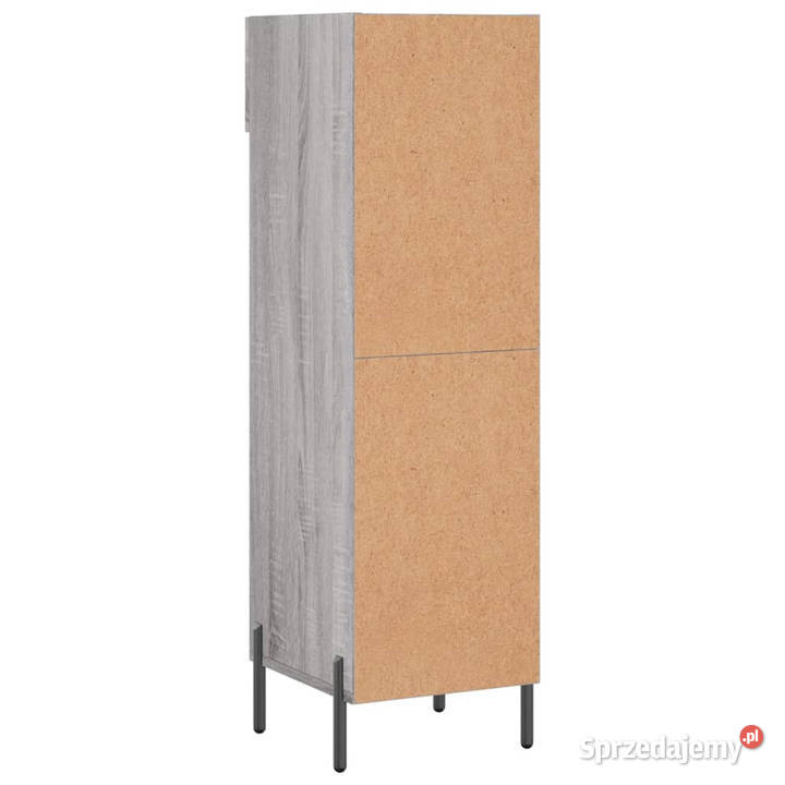 Szafka na buty szary dąb sonoma 30x35x105 mazowieckie Warszawa