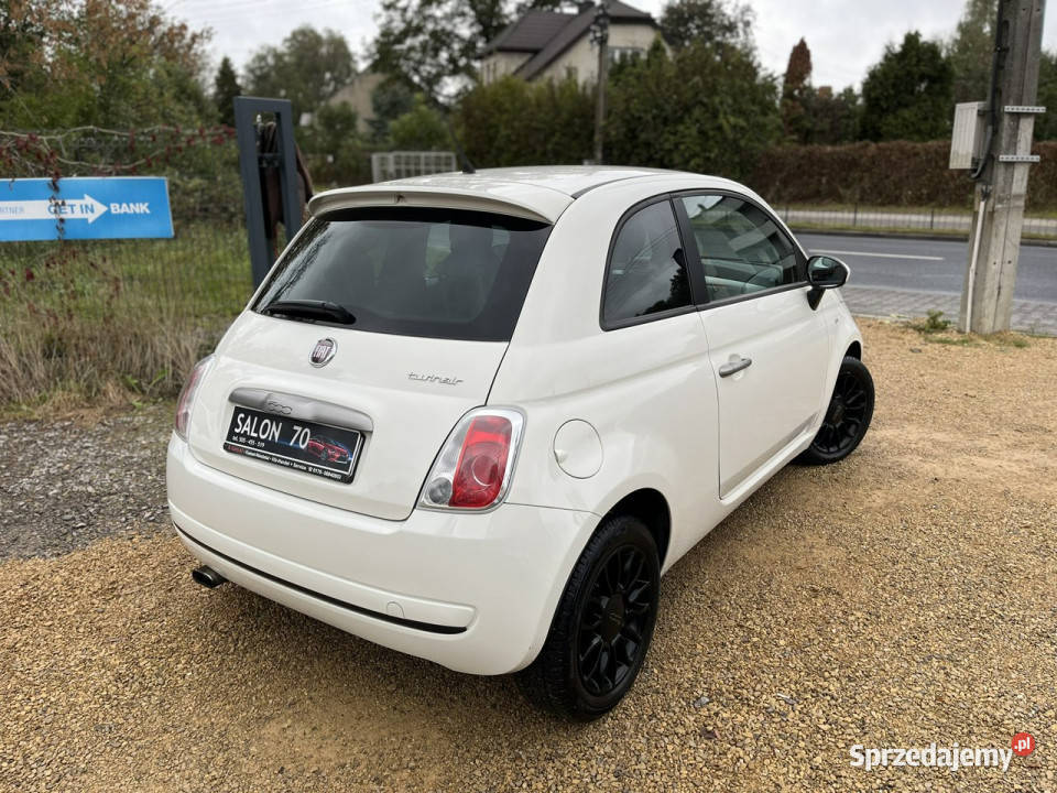 Fiat 500 Zarejestrowany Klima Alu El szyby Tryb światła do jazdy dziennej