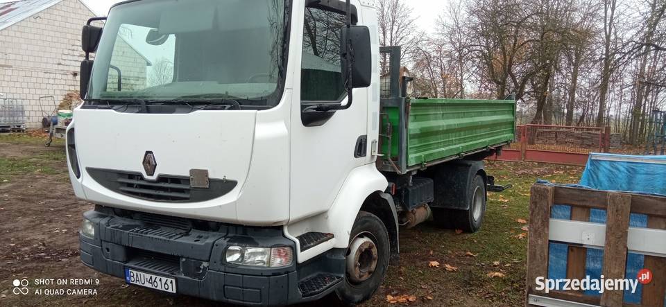 Renault Midlum 180 DCI 2005r Wywrotka Augustów