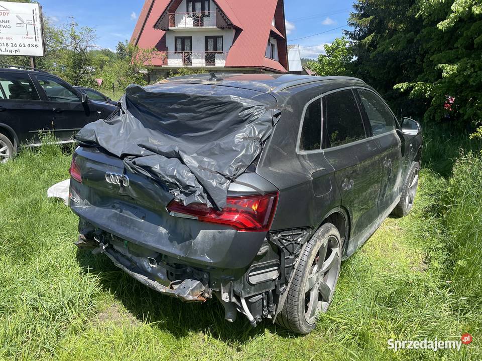 Audi sq5 80a PRESTIGE 30tfsi 2018r uszkodzone SQ5 małopolskie Nowy Targ