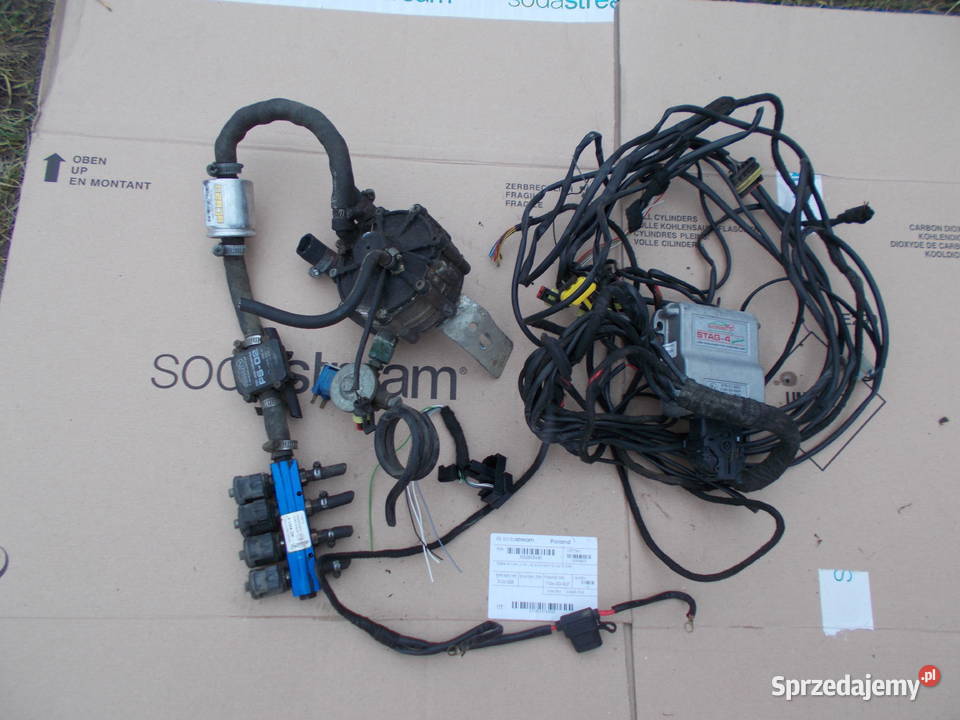 instalacja gazowa sekwencja LPG STAG4 plus Zamość