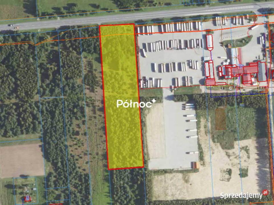 Działka przemysłowa Horbów Kolonia 17276 ha Horbów-Kolonia