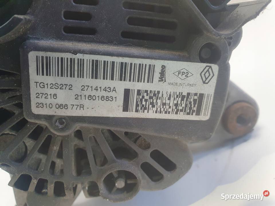ALTERNATOR Renault Captur 12 TCe Veleo Chełm sprzedam