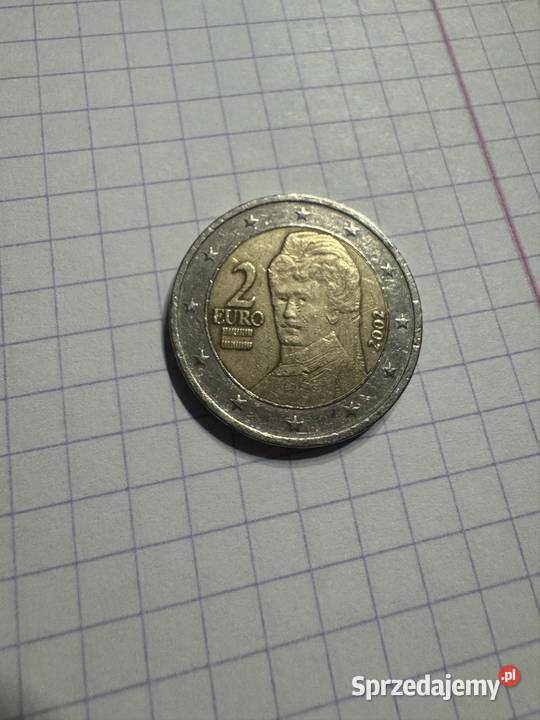 Sprzedam monetę 2 Euro z Austrii moneta z 2002