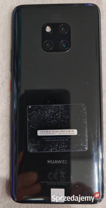 Telefon Huawei Mate 20 Pro kujawsko-pomorskie Grudziądz