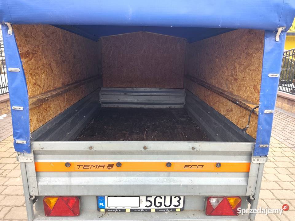 Przyczepa Przyczepka TEMA DMC 750 Zarejestrowana świętokrzyskie Wodzisław
