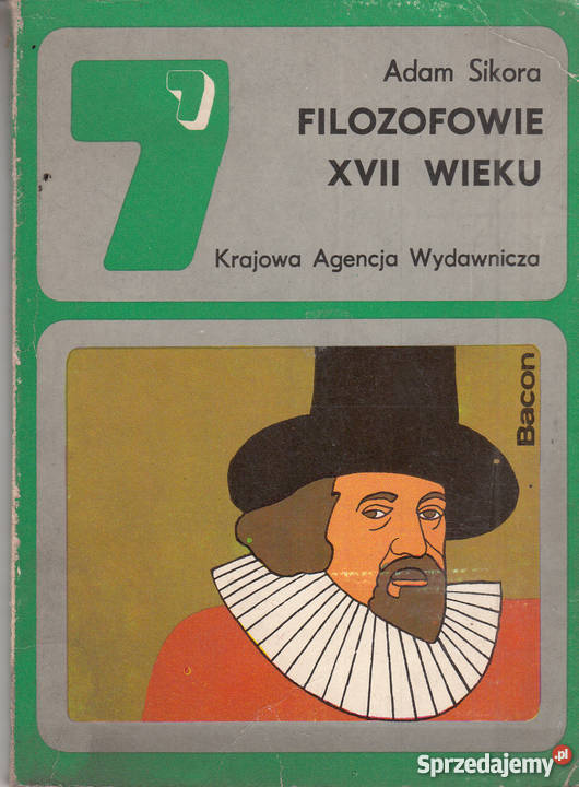 02801 FILOZOFOWIE XVII WIEKU ADAM SIKORA filozofia, historia filozofii Czyrna