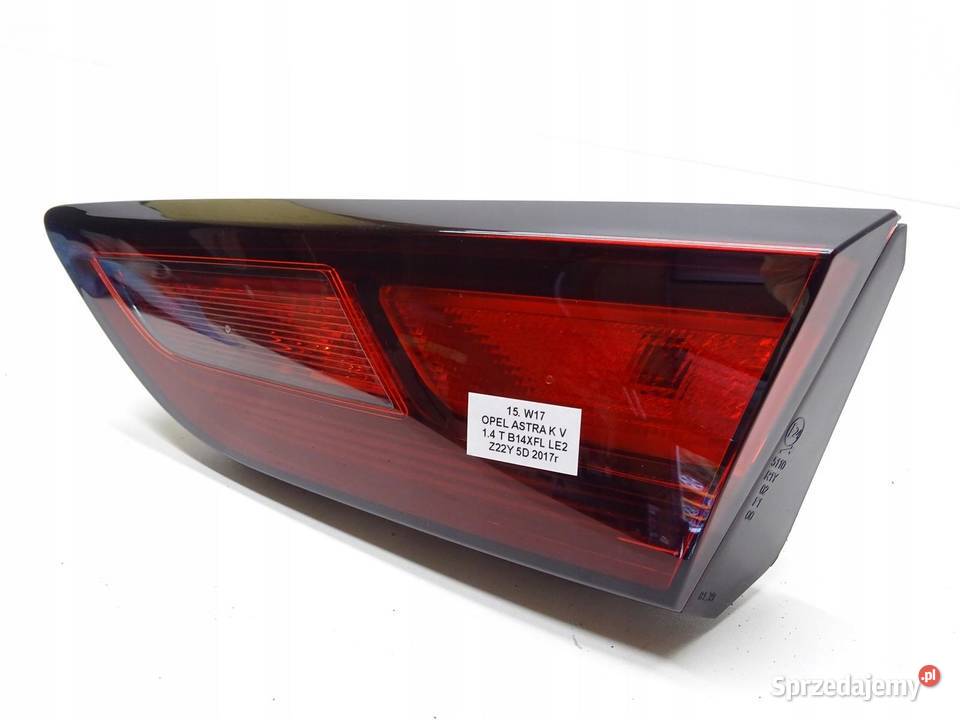 LAMPA PRAWA PRAWY TYŁ TYLNA W KLAPE OPEL ASTRA V małopolskie sprzedam