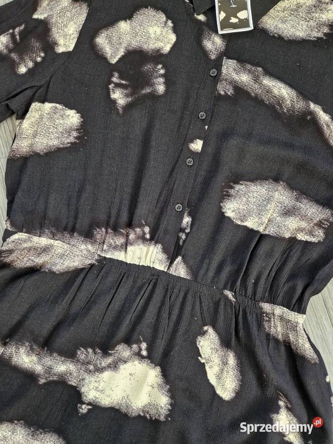 Nowa sukienka midi z wiskozy Rozmiar 44(XXL) Nowogard