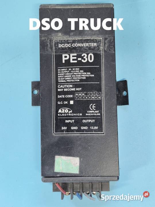 Przetwornica AZO PE30 24V138V DCDC Converter Zawichost