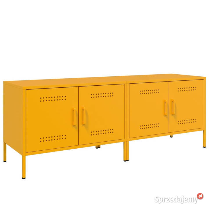 Szafki pod telewizor 2 musztardowe 68x39x505 Warszawa