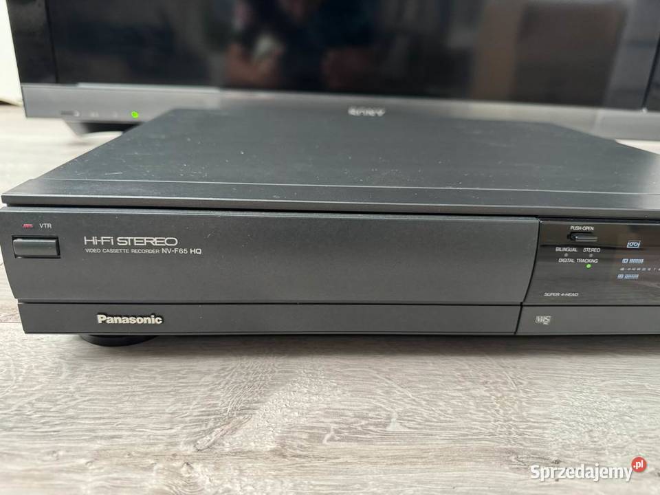 Magnetowid Panasonic NVF65 Oryginalny Pilot zachodniopomorskie Szczecin