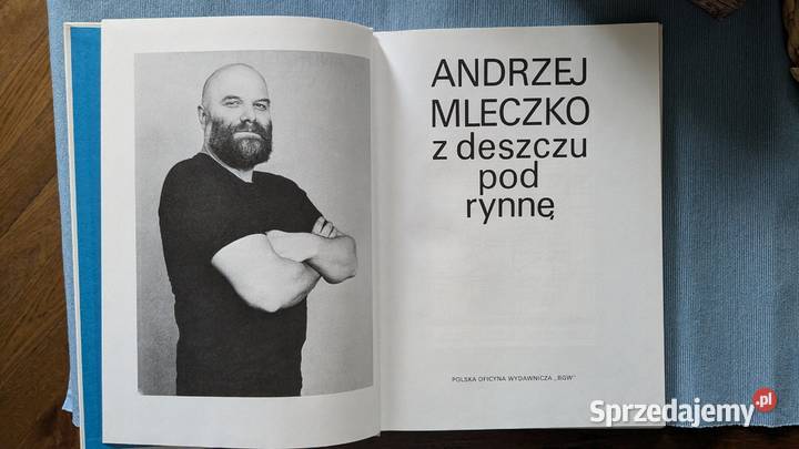 Andrzej Mleczko Z deszczu pod rynnę
