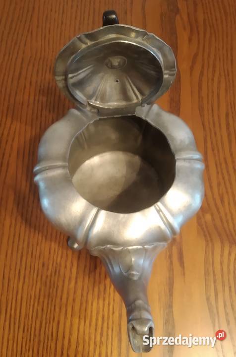 Stary czajniki Tepot Sheffield Pewter Shaw Antyki Czyżew