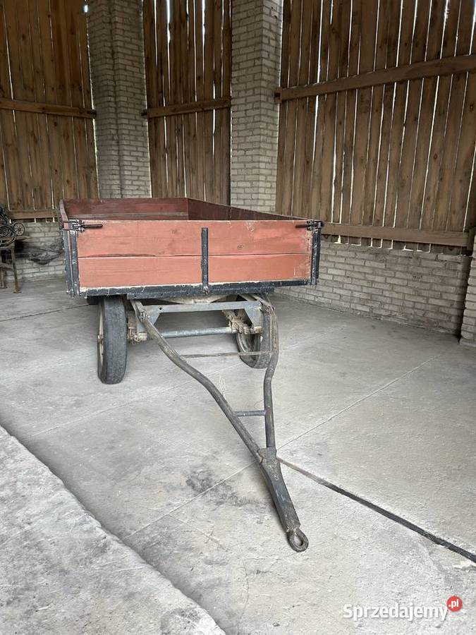 Przyczepa rolna nieuszkodzony Łopiennik Dolny