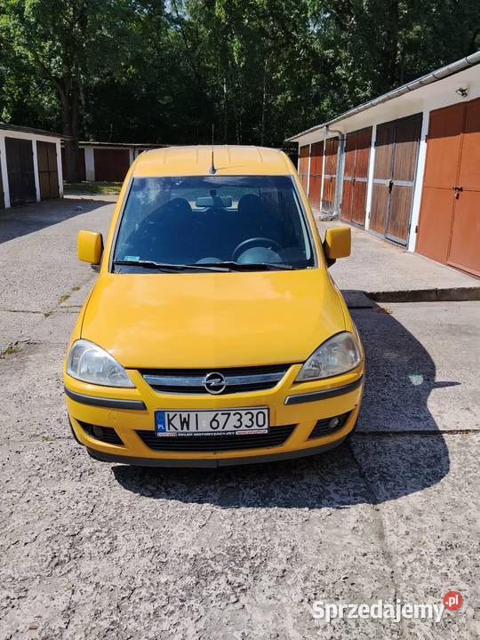 Opel combo 16 2006r Benz gaz cng benzyna+LPG Kraków