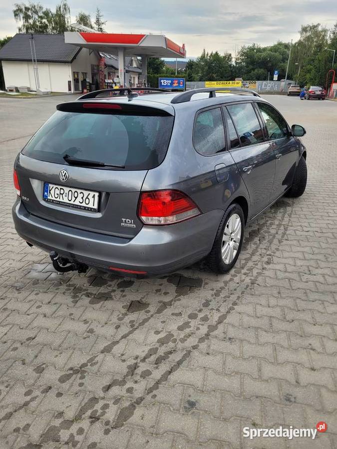 vw golf VI kombi 16 tdi automat DSGwersja nieuszkodzony Gorlice