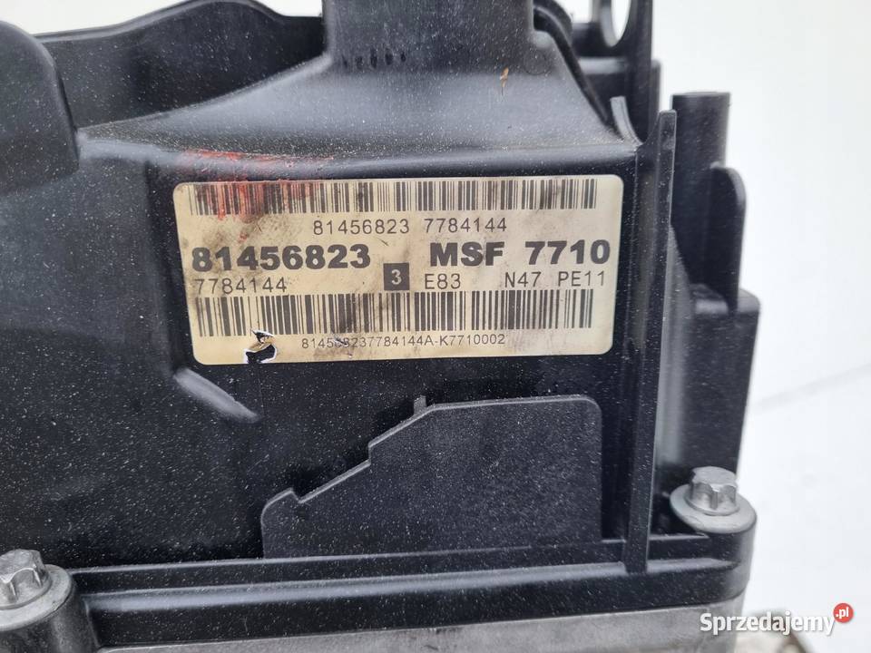 SILNIK REGENERACJI BMW X3 E83 20 D DIESEL nowy lubelskie Rudka