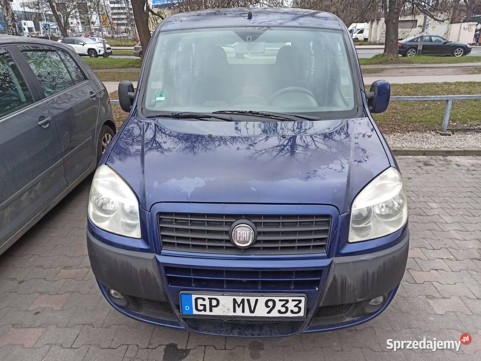 Funkcjonalny Doblo II 19JTD 120 2009 50 l100 Wrocław