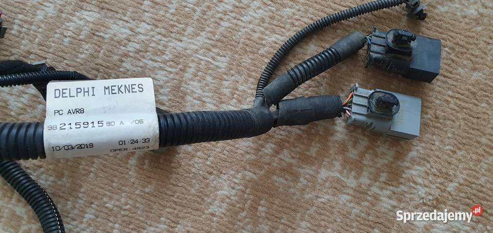 Peugeot 508 II Wiązka zderzaka przód 6PDC Pozostałe Łódź