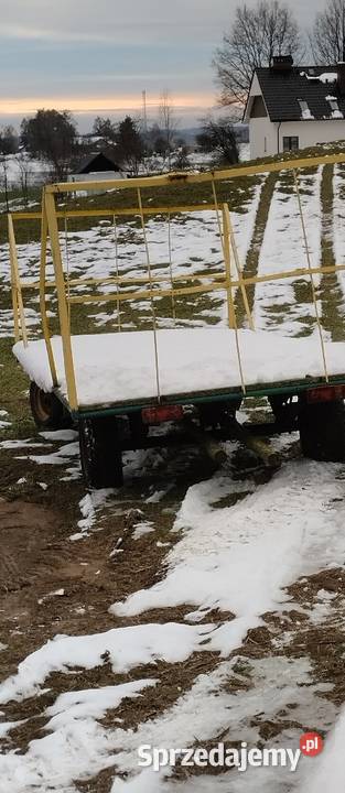Sprzedam przyczepę nieuszkodzony Sierakowice