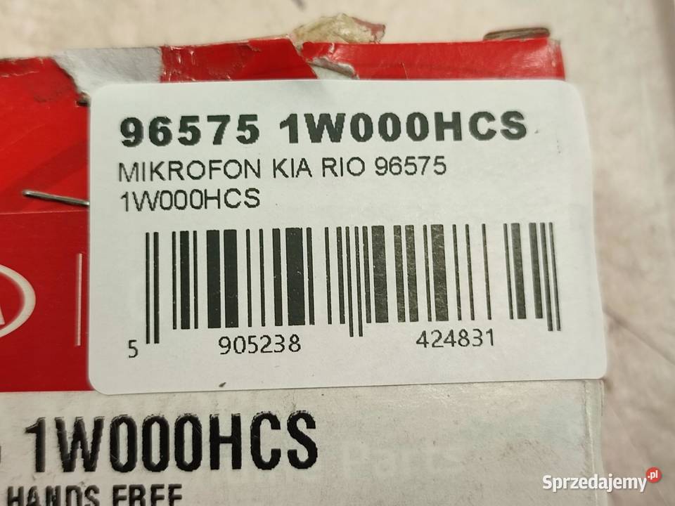 MIKROFON HANDSFREE KIA RIO AT EX LX SX 20122015