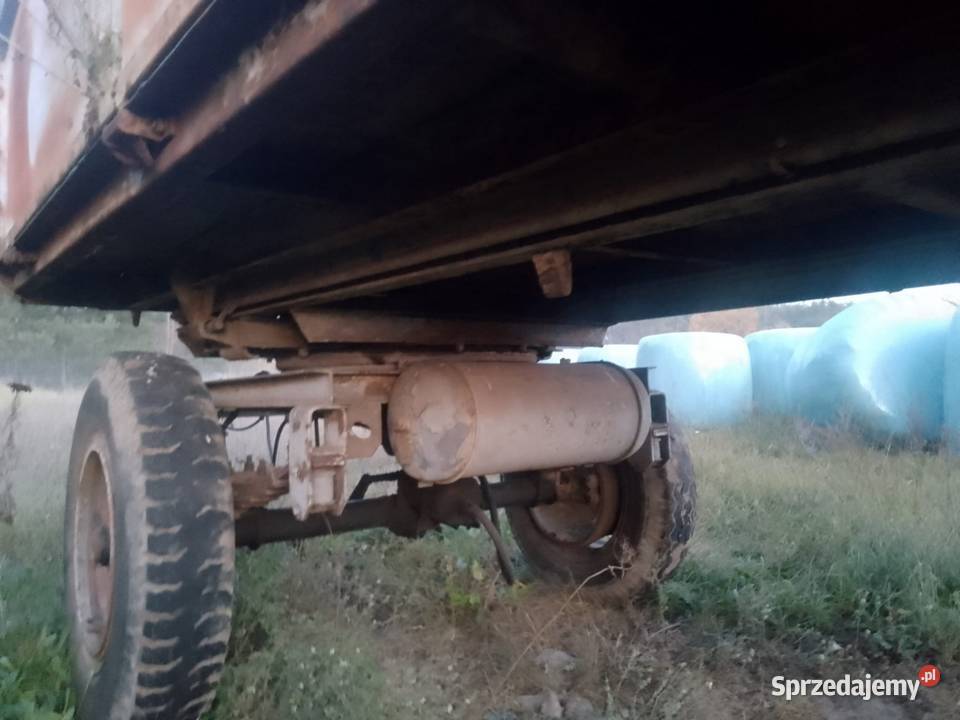 Przyczepa rolnicza THK 5 HW na podwójnych Złotnik