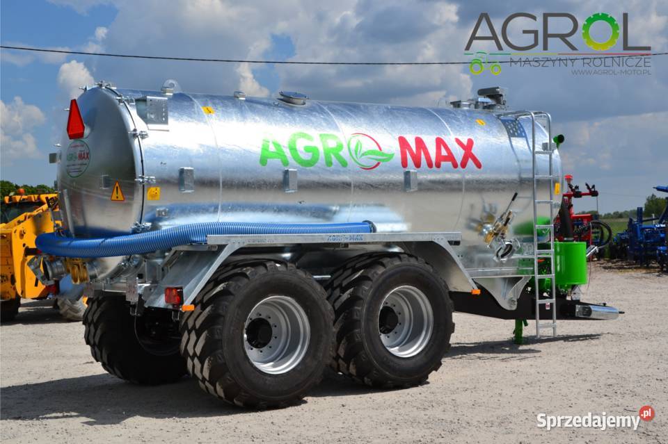 Wóz asenizacyjny 14000l AGRO do gnojowicy nieuszkodzony Mława sprzedam