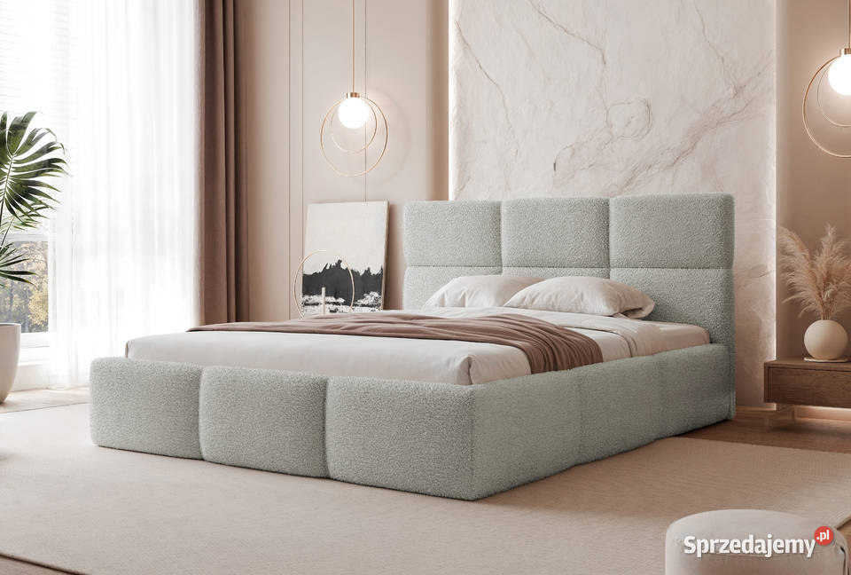 Łóżko tapicerowane z pojemnikiem Silva różne wielkopolskie Tarchały Małe