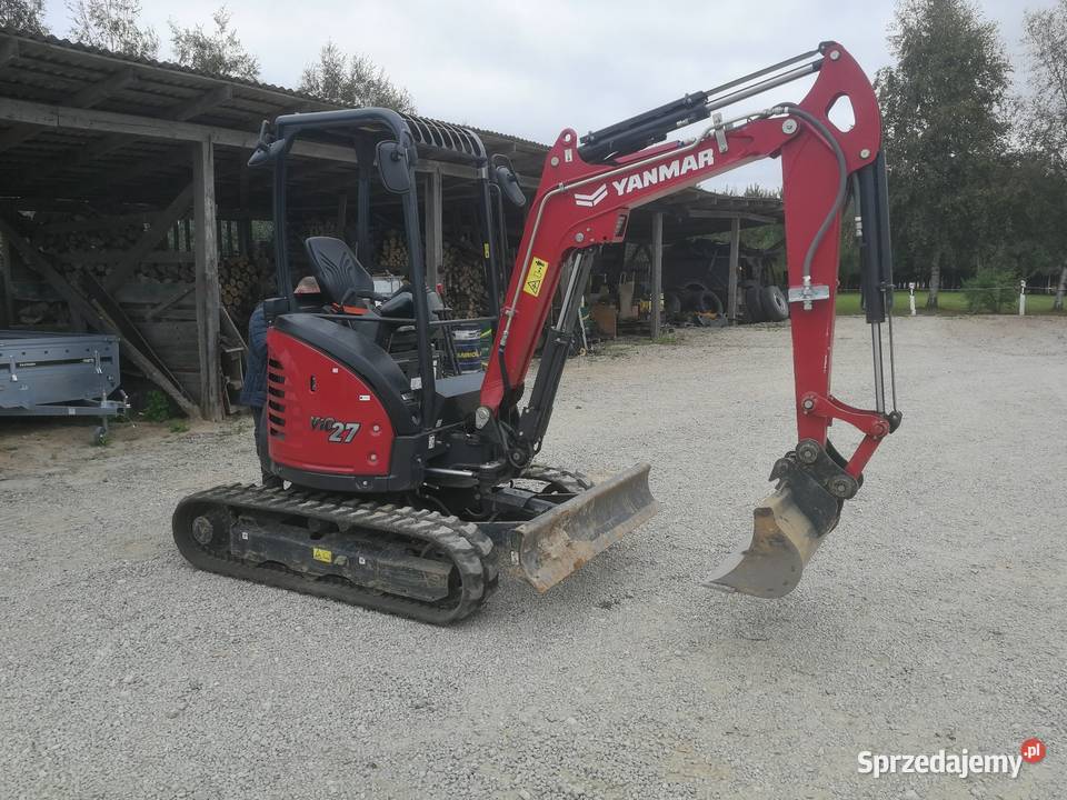 Yanmar vio27 Minikoparka Maszyny budowlane podlaskie Augustów