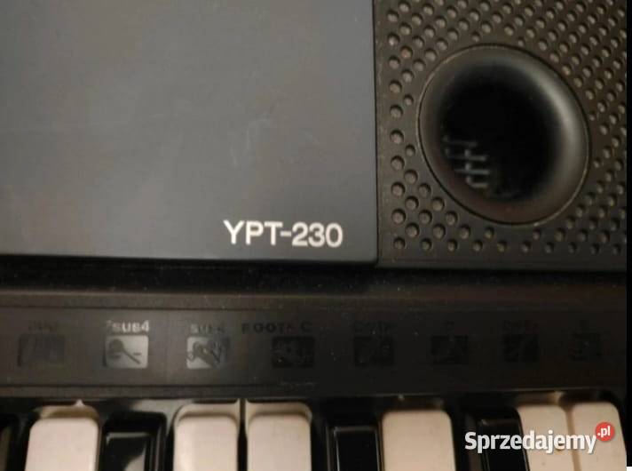 Yamaha organy keyboard YPT230 Zielęcice