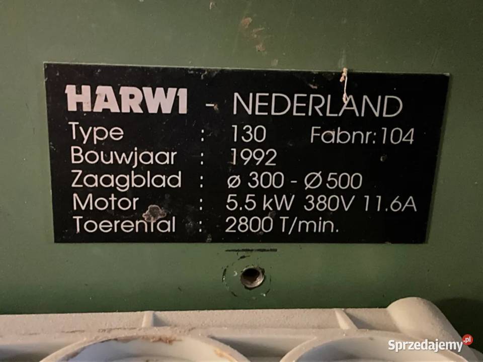 Piła stołowa tarczowa Harwi 130 Kórnik