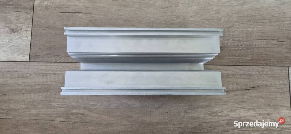 Duży Radiator Aluminiowy 30 Profil RDD 125 Mocny Leśniewo