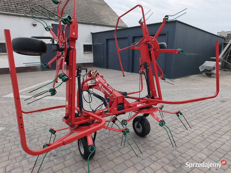 Przetrząsarka Kverneland taarup 4 karuzelowa wielkopolskie Rusko