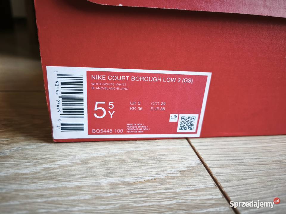 Adidasy Sneakersy NIKE COURT rozmiar 38 wkładka łódzkie sprzedam