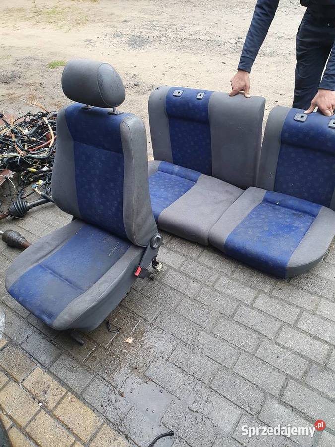 Fotele prawy przód tył komplet Seat Ibiza 00r sprzedam